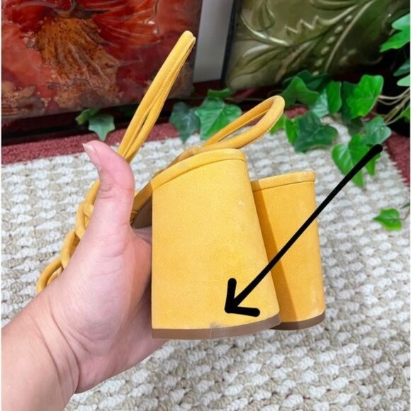 FREE PEOPLE Colette Cinched Heel Sandals EU 39/ US 9 - Picture 14 of 16